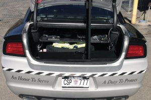 Dodge Charger Security Lockbox - Tuffy Products - Tactical, Combo Lock - Black - `12-`27